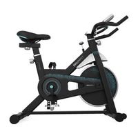 bicicleta indoor drumfit indoor 13000 delfos volante de inercia de 13 kg resistencia manual manillar y sillin deportivos pantalla lcd sensor de frecuencia cardiaca y calapies
