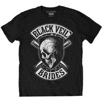 black veil brides tops y camisetas hollywood para mujer