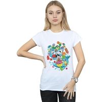 dc comics camiseta teen titans go candy mania para mujer