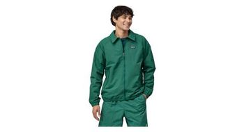 Chaqueta de manga larga patagonia baggies verde