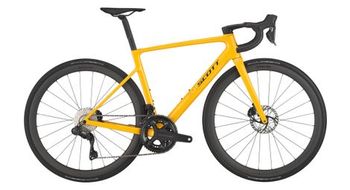 Scott addict rc 10 shimano ultegra di2 12v 700 mm bicicleta carretera amarillo 2025