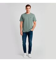 boss para hombre 50506373 camiseta con logo a contraste verde 3xl casual algodon manga corta