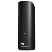 western digital elements - disco duro externo 35 10tb micro-usb b 30 negro