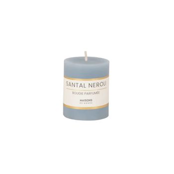 Vela perfumada azul de 4,5x5,5 cm
