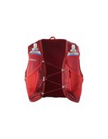 chaleco de running salomon active skin 12 set red dahliahigh risk