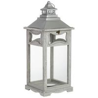 farol de madera 24x24x60h cm