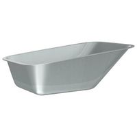 reemplazo de bandeja de carretilla plateado 88 x 60 x 32 cm vidaxl