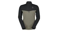 jersey scott defined light 1 2 zip negro verde  hombre