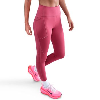 Nike Swift Mallas para correr Mujeres - berry, plateado