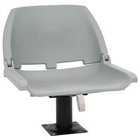 asientos plegables de barco sin cojin gris 2 uds 48x51x41 cm vidaxl