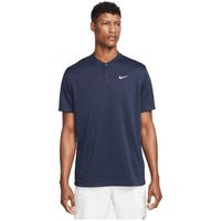 nike polo polo court dri-fit blade solid taille s polyester recycle para hombre
