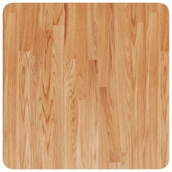 Tablero De Mesa | Tablero Escritorio Cuadrada Madera Roble Marrón Claro 50x50x2,5 Cm