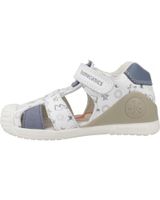 de biomecanics sandalias nino modelo 252116b color blanco