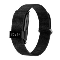 pulsera de actividad blossom s18 bluetooth led negro 45 dias ip68 ritmo cardiaco oxigeno