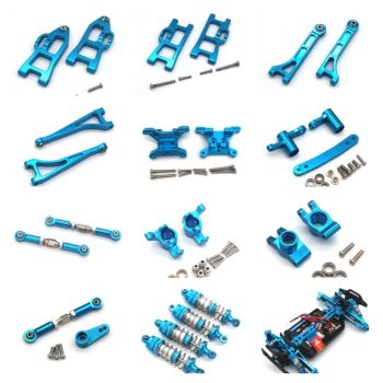Accesorios metálicos mejorados para el modelo de vehículo RC JJRC C8805 Q130 Q117 1/16, piezas de repuesto