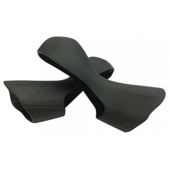 SHIMANO | Cubremanetas R7020-GRX-RX600 - Juego de gomas Apoyamanos SHIMANO 105 ST-R7020