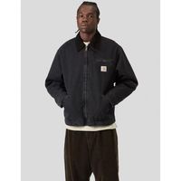 carhartt chaquetas chaqueta og detroit jacket black-stone washed para hombre