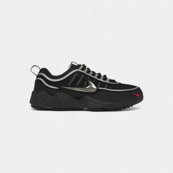 Nike Deportivas Moda Air Zoom Spiridon Black Metallic Silver para mujer