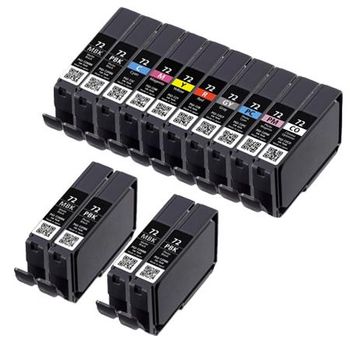 Compatible Multipack Canon Pixma PRO-10S Printer Ink Cartridges (14 Pack) -6405B001