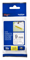 tape9mm black on white f p-touch tze