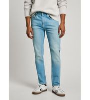 pepe jeans para hombre pm207388nc7 jeans en fit slim hatch azul 3132 casual algodon denim sostenible