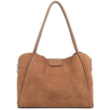 LANCASTER Bolsa Bolso Tote hombro Magnético L Cuero Ida Moka para mujer