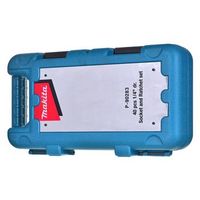 makita p-90370 - juego de accesorios para taladro y brocas 120 piezas color verde