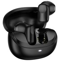 auriculares hoco eq25 inalambricos bluetooth para llamadas y musica con estuche negro