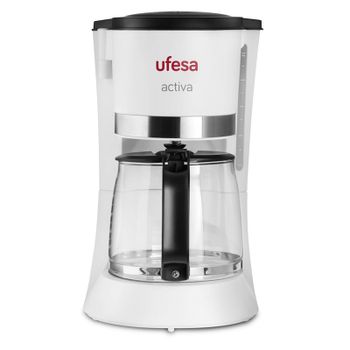 Ufesa CG7123 Cafetera de Goteo 12 Tazas 800W Blanca