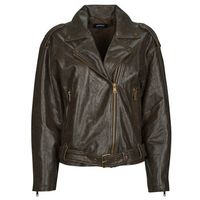 only cazadora de cuero onlcole faux leather para mujer