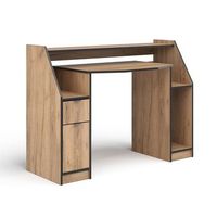 mesa de juego joel 1232 x 45 cm con 1 cajon y 1 puerta vicco