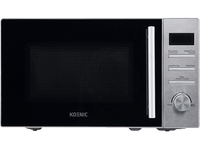 microondas con grill - koenic kmwg 2024 in 800 w 5 potencias 8 programas automaticos 20l acero inoxidable
