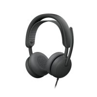 auriculares logitech zone wired 2 con cable usb-cusb-a cancelacion de ruido grafito