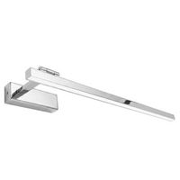 lampara de pared toolight swe029-1w 60cm chrome led