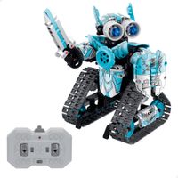 immaster - juego de construccion robot teledirigido 3 en 1 300 piezas radiocontrol 24ghz montaje mecanico modular transformacion en 3 modos estructura articulada diseno resistente y detalles