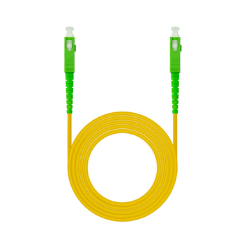 Nanocable Cable fibra SC/APC LSZH Amarillo 15m