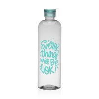 botella en silicona verde 1 l
