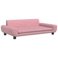 sofa para ninos  sofa de salon  sofa de descanso de terciopelo rosa 100x54x33 cm