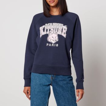 Maison Kitsuné Campus Fox Cotton Sweatshirt - XL