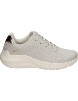 Zapatilla Skechers Slip Ins Bobs Squad Waves Blanca 117679-ofwt 36