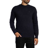 superdry jersey punto esencial de mezcla de lana para hombre