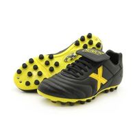 botas munich mundial negroamarillo piel canguro taco ag