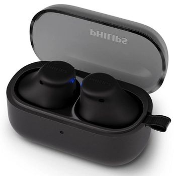 Philips TAT2149BK/00 Auriculares Inalámbricos TWS con Resistencia IPX4 Negro
