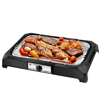 Aigostar Lava 31LDQ– Barbacoa eléctrica, Grill, 2000W