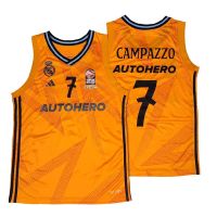 camiseta facundo campazzo real madrid baloncesto adidas junior segunda equipacion 2024-25 euroliga