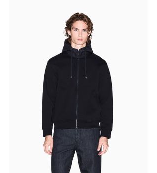 A|X Armani Exchange para hombre. XM001891AF10818UC001 Chaqueta Cremallera negro (XXL), Casual, Algodón