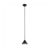lampara de techo lout negro