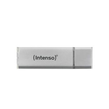 Lápiz USB Intenso Alu Line 128 GB USB 2.0 Plata con tapa