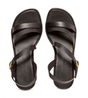 el naturalista para mujer 2n8521101005001 sandalias de piel n852 gaia negro 39 3 a 5cm hebilla casual