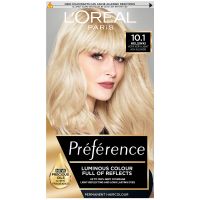 loreal paris preference infinia hair dye various shades - 101 helsinki very light ash blonde